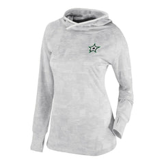 Dallas Stars Columbia Women's Omni-Wick Sunday Ball Pullover Hoodie White