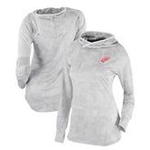 Detroit Red Wings Columbia Women's Omni-Wick Sunday Ball Pullover Hoodie White