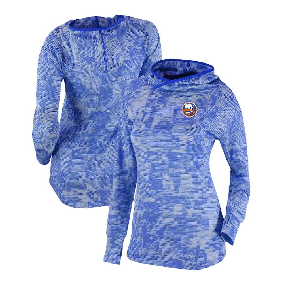 New York Islanders Columbia Women's Omni-Wick Sunday Ball Pullover Hoodie Blue