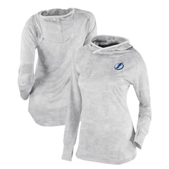 Tampa Bay Lightning Columbia Women's Omni-Wick Sunday Ball Pullover Hoodie White