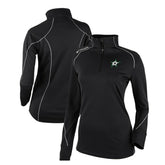 Dallas Stars Columbia Women's Omni-Wick Shotgun 2.0 Quarter-Zip Pullover Top Black