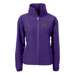 Baltimore Ravens Cutter & Buck Women's Charter Eco Recycled Full-Zip Jacket - Purple discount