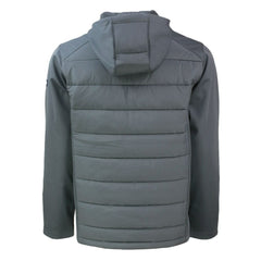 Green Bay Packers Cutter & Buck Helmet Evoke Hybrid Eco Softshell Recycled Full-Zip Hoodie Jacket - Gray discount