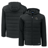 Jacksonville Jaguars Cutter & Buck Helmet Evoke Hybrid Eco Softshell Recycled Full-Zip Hoodie Jacket - Black discount
