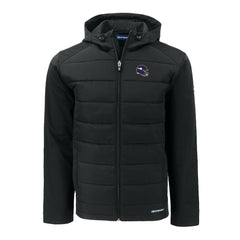 Minnesota Vikings Cutter & Buck Helmet Evoke Hybrid Eco Softshell Recycled Full-Zip Hoodie Jacket - Black sale