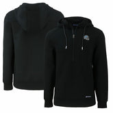 Detroit Lions Cutter & Buck Helmet Roam Eco Half-Zip Recycled Pullover Hoodie - Black online