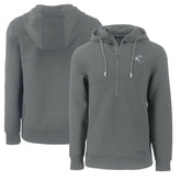 Indianapolis Colts Cutter & Buck Helmet Roam Eco Half-Zip Recycled Pullover Hoodie - Gray cheap