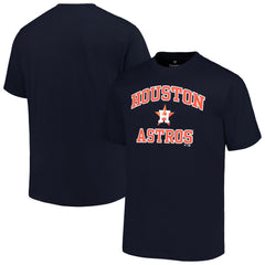 Houston Astros Profile Big & Tall Heart & Soul T-Shirt - Navy