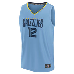 Ja Morant Memphis Grizzlies Youth Fast Break Replica Player Jersey - Statement Edition - Light Blue | Fanatics shop