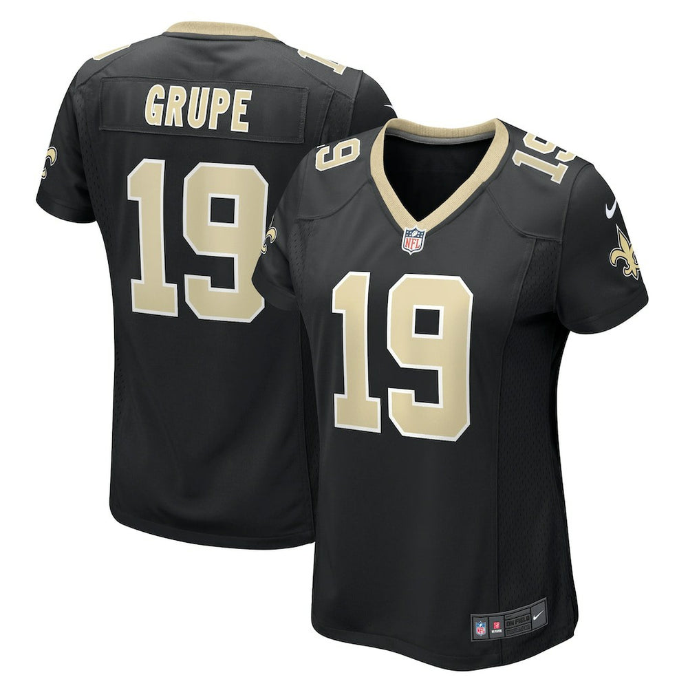 Blake Grupe New Orleans Saints Women's Team Game Jersey - Black | Nike outlet