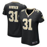 Jordan Howden New Orleans Saints Women's Team Game Jersey - Black | Nike for sale