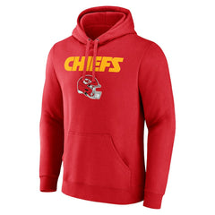 Travis Kelce Kansas City Chiefs Team Wordmark Player Name & Number Pullover Hoodie - Red discount