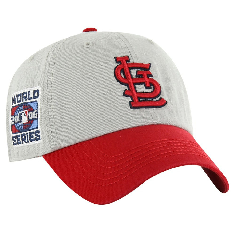 St. Louis Cardinals Sure Shot Classic Franchise Fitted Hat - Gray/Red | 47 brand