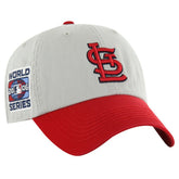 St. Louis Cardinals Sure Shot Classic Franchise Fitted Hat - Gray/Red | 47 brand