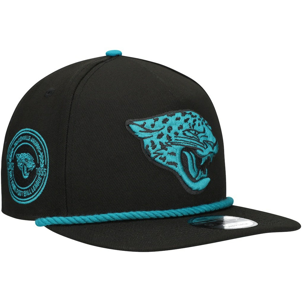 Jacksonville Jaguars New Era Captain Snapback Hat - Black cheap