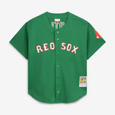 David Ortiz Boston Red Sox Cooperstown Collection Mesh Batting Practice Jersey - Kelly Green | Mitchell & Ness