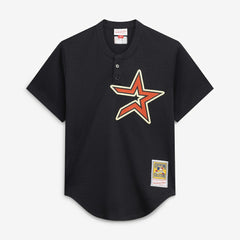 Jeff Bagwell Houston Astros Authentic Batting Practice Jersey - Black | Mitchell & Ness