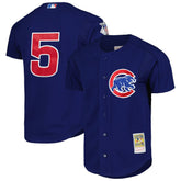 Nomar Garciaparra Chicago Cubs Cooperstown Collection 2005 Batting Practice Jersey - Royal | Mitchell & Ness