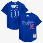 Hideo Nomo Los Angeles Dodgers Cooperstown Collection 2004 Batting Practice Jersey - Royal | Mitchell & Ness