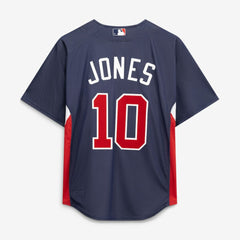 Chipper Jones Atlanta Braves Authentic Batting Practice Jersey - Navy | Mitchell & Ness