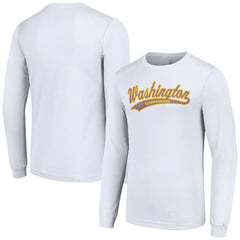 Washington Commanders Starter Tailsweep Long Sleeve T-Shirt - White on sale