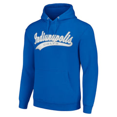 Indianapolis Colts Starter Unisex Tailsweep Pullover Hoodie - Royal for sale