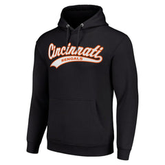 Cincinnati Bengals Starter Unisex Tailsweep Pullover Hoodie - Black online