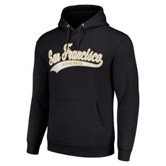 San Francisco 49ers Starter Unisex Tailsweep Pullover Hoodie - Black discount