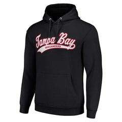 Tampa Bay Buccaneers Starter Unisex Tailsweep Pullover Hoodie - Black on sale