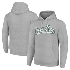 Green Bay Packers Starter Unisex Tailsweep Pullover Hoodie - Heather Gray sale