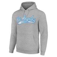 Los Angeles Chargers Starter Unisex Tailsweep Pullover Hoodie - Heather Gray outlet