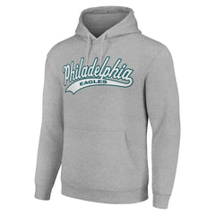 Philadelphia Eagles Starter Unisex Tailsweep Pullover Hoodie - Heather Gray outlet