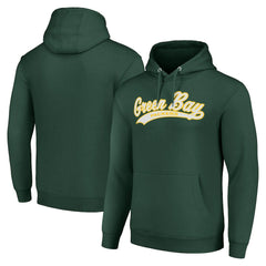 Green Bay Packers Starter Unisex Tailsweep Pullover Hoodie - Green for sale