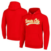 Kansas City Chiefs Starter Unisex Tailsweep Pullover Hoodie - Red online