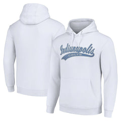 Indianapolis Colts Starter Unisex Tailsweep Pullover Hoodie - White on sale