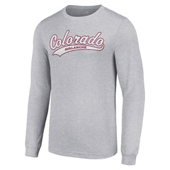 Colorado Avalanche Starter Tailsweep T-Shirt Heather Gray