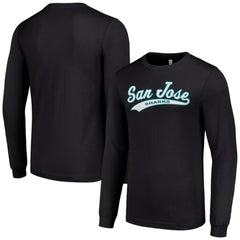 San Jose Sharks Starter Tailsweep T-Shirt Black