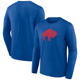 Buffalo Bills Throwback Long Sleeve T-Shirt - Royal sale