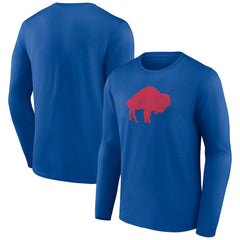 Buffalo Bills Throwback Long Sleeve T-Shirt - Royal sale