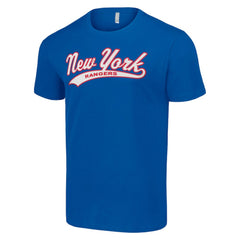 New York Rangers Starter Tailsweep T-Shirt Blue