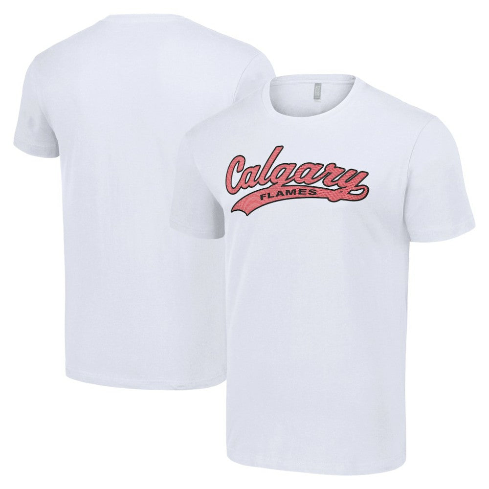 Calgary Flames Starter Tailsweep T-Shirt White