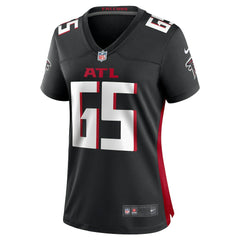 Matthew Bergeron Atlanta Falcons Women's Team Game Jersey - Black | Nike discount