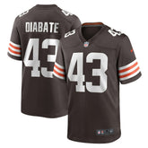 Mohamoud Diabate Cleveland Browns Team Game Jersey - Brown | Nike outlet