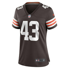 Mohamoud Diabate Cleveland Browns Women's Team Game Jersey - Brown | Nike outlet