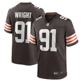 Alex Wright Cleveland Browns Team Game Jersey - Brown | Nike on sale