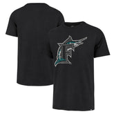 Miami Marlins Premier Franklin T-Shirt - Black | 47 brand
