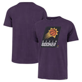 Devin Booker Phoenix Suns '47 Player Logo Vintage T-Shirt - Purple | 47 brand for sale