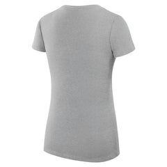 Cincinnati Reds G-III 4Her by Carl Banks Women's Super-Slim Fit Lightweight City Graphic V-Neck T-Shirt - Heather Gray