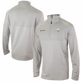 Oklahoma City Thunder Omni-Wick Rockin' It Quarter-Zip Pullover Top - Heather Gray | Columbia on sale