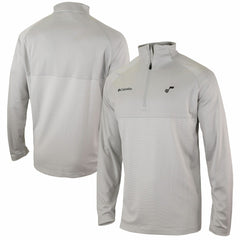 Utah Jazz Omni-Wick Rockin' It Quarter-Zip Pullover Top - Heather Gray | Columbia cheap